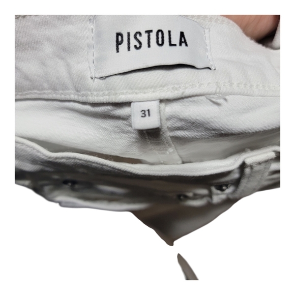 Pistola White Flare Jeans Sz 31 - Picture 3 of 4